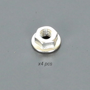 4mm Nylon Nut (4)