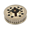 R8S 36T Belt Pulley-Alu