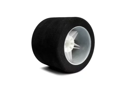 PAIR OF REAR TYRES 18 SHORE 37 ON LIGHT RIMS