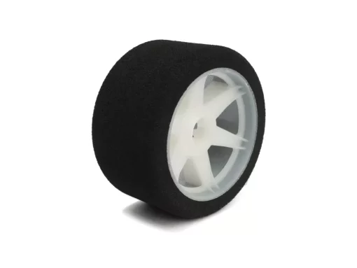 PAIR OF FRONT TYRES 18 SHORE 32 ON LIGHT RIMS