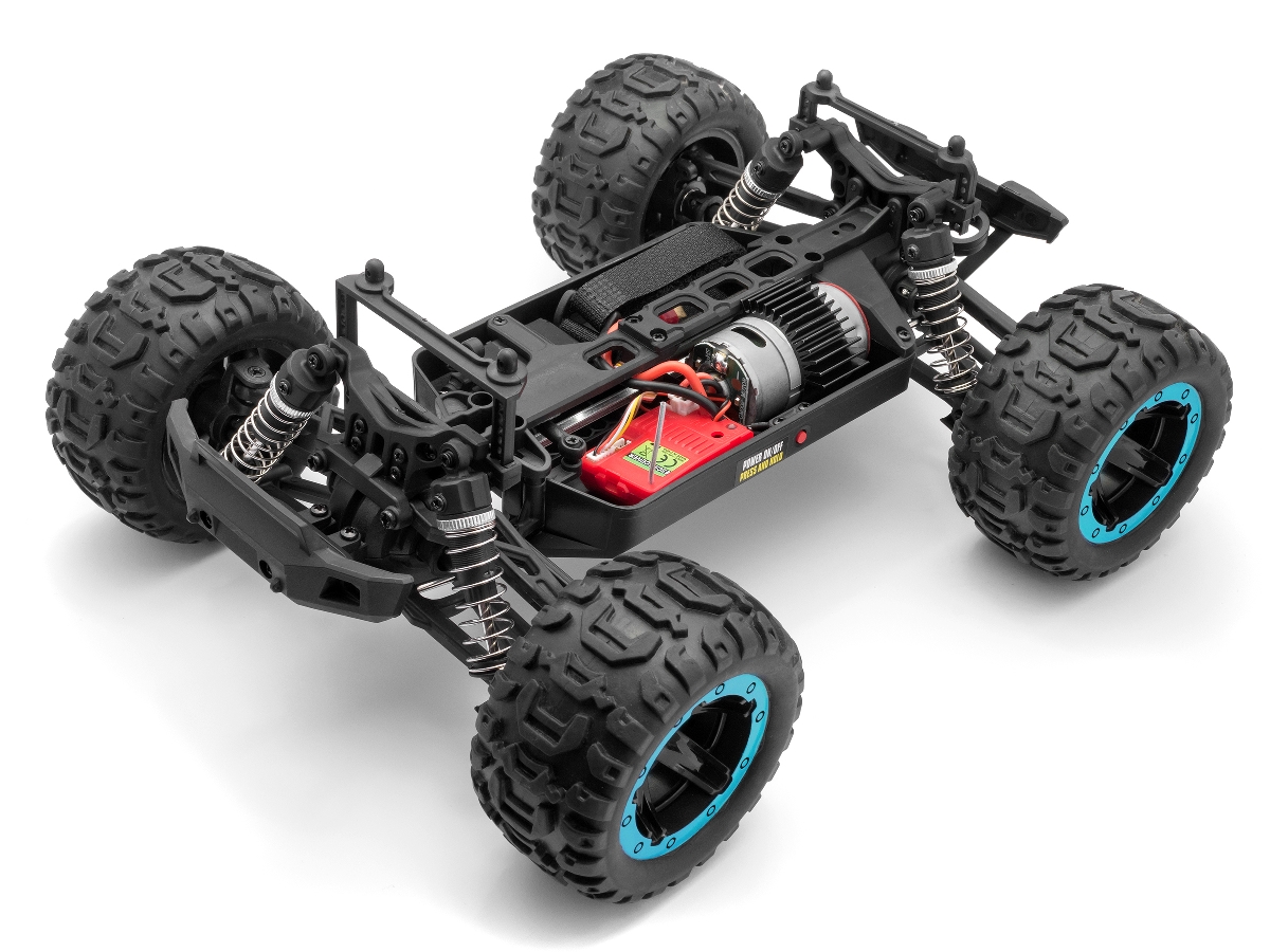 Slyder MT 1/16 4WD Electric Monster Truck - Blue – Image 3
